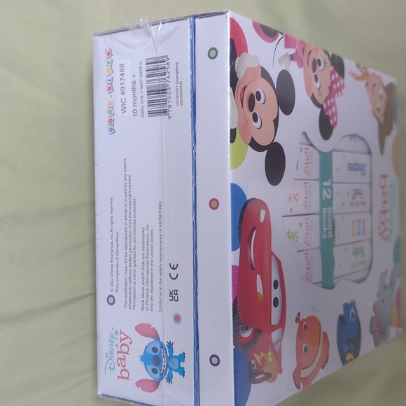 NIB Disney Baby Book Block 12 Board Books - Picture 6 of 10